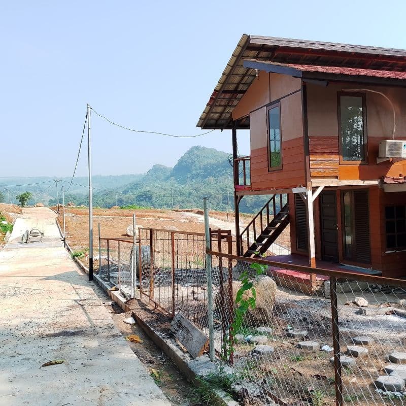 Nuansa Alam Hanjawong ⦿ The Hanjawong Villas. Jual Tanah Kavling Murah SHM Bogor Timur, dengan Panorama gunung hanjawong.
