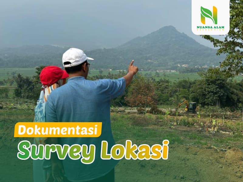 Nuansa Alam Hanjawong ⦿ The Hanjawong Villas. Jual Tanah Kavling Murah SHM Bogor Timur, dengan Panorama gunung hanjawong.